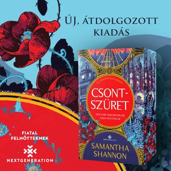 Csontszüret - Samantha Shannon - Next Generation - Puhatáblás- Éldekorált