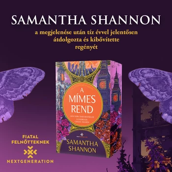 A Mímes Rend - Samantha Shannon - Next Generation - Puhatáblás- Éldekorált - CSONTSZÜRET#2