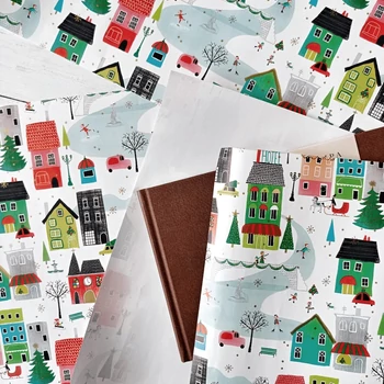 Csomagolópapír könyvekhez - Házikós