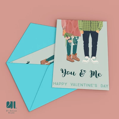 You &amp; Me - Valentin nap - képeslap