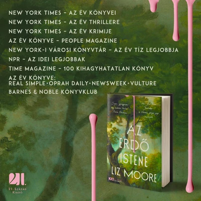 Az erdő istene - Liz Moore - KULT Könyvek - Az ÉV KÖNYVE 2024 Goodreads