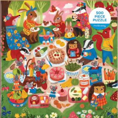 Erdei piknik - puzzle 500
