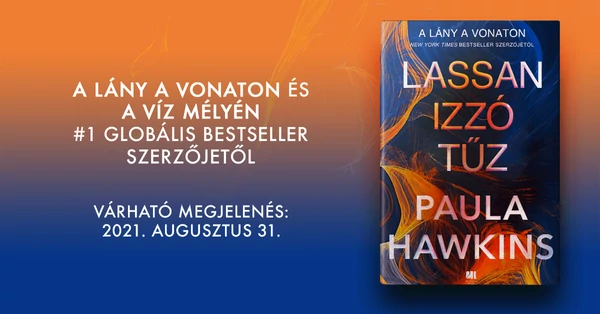 A lány a vonaton szerzőjének új könyve nyár végén érkezik!