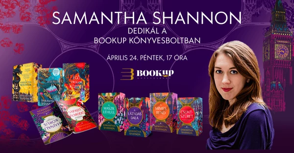 Samantha Shannon újra Budapestre érkezik