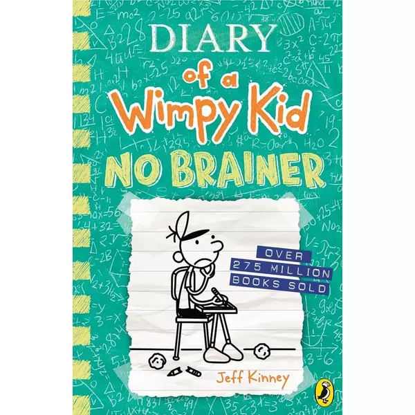 * Diary of a Wimpy Kid: No Brainer (Book 18) - JEFF KINNEY